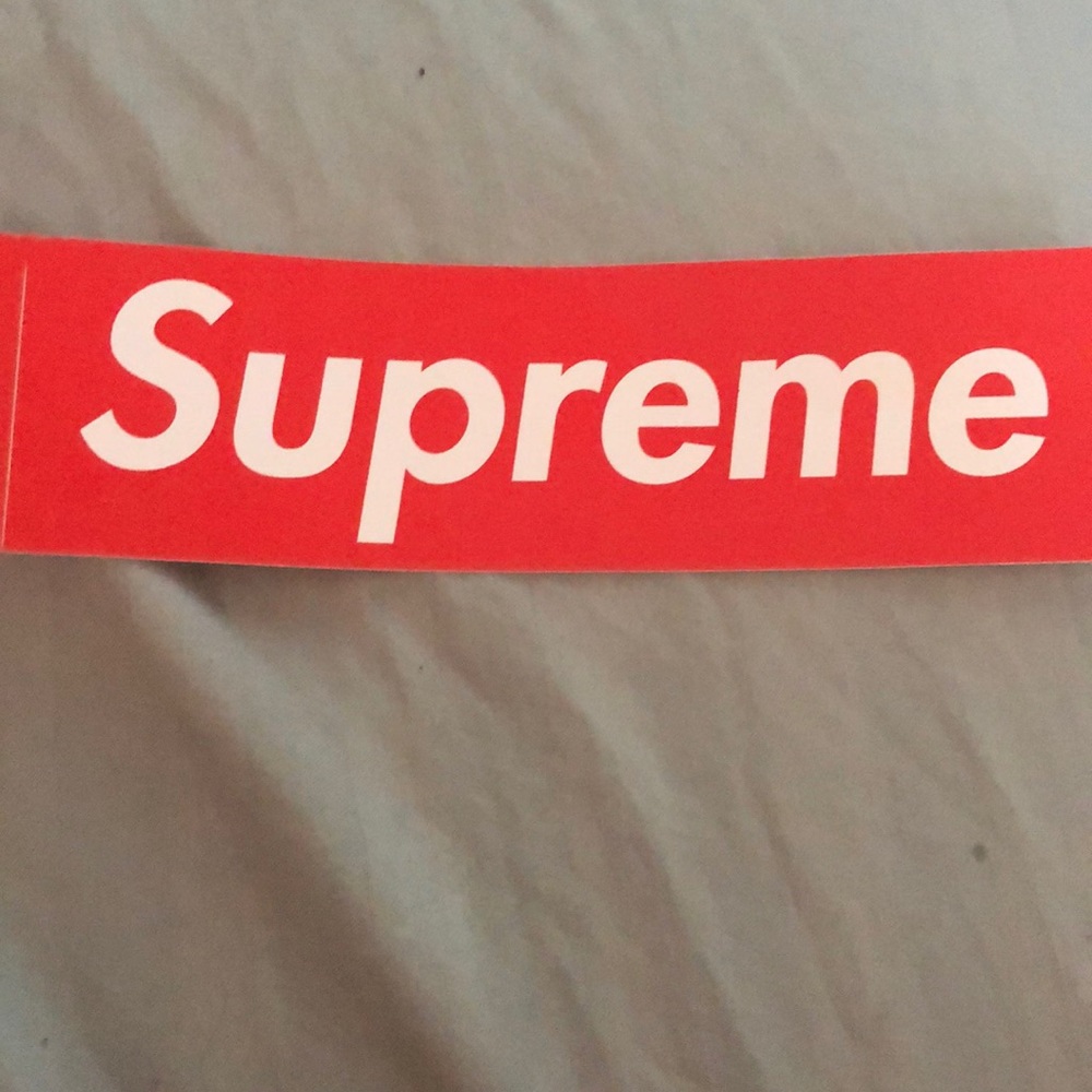 Supreme bogo sticker